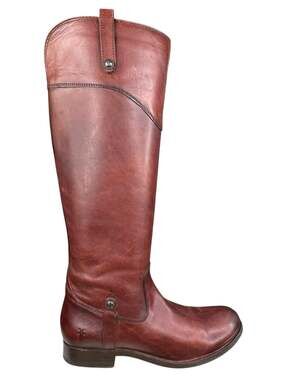 Frye Women’s Melissa Tab Redwood Leather Riding Boot Size US 7